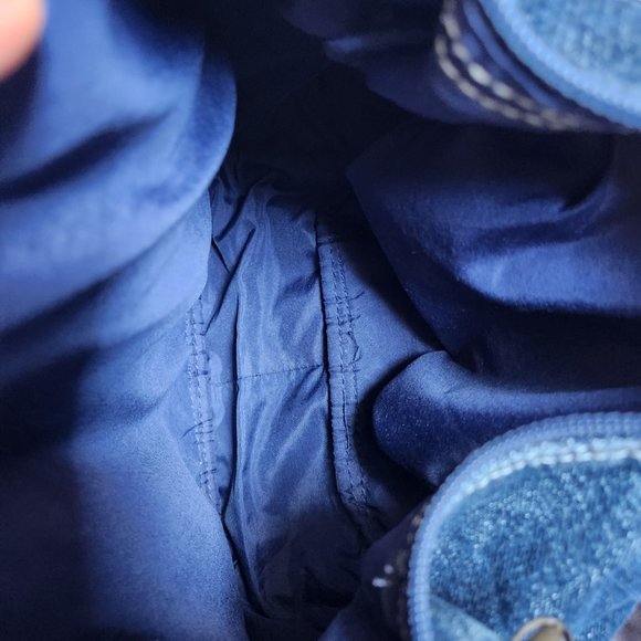 Denim/ Leather Crossbody Bag - Picture 11 of 16